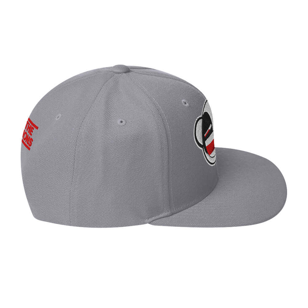 Psycho Panda Bear | Snapback Hat Product mockup