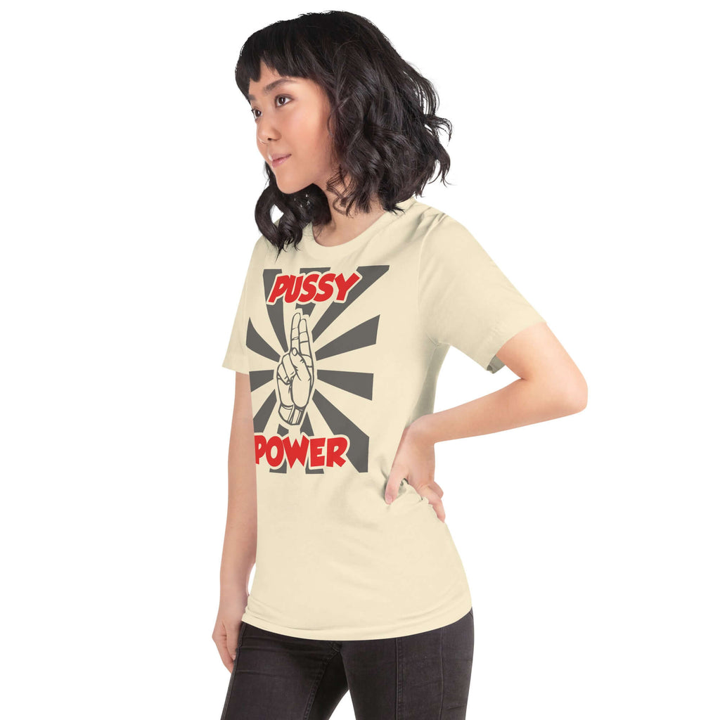 Pussy Power | Unisex t-shirt Product mockup