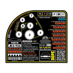 2003 - 2011 Panther Platform Drive Belt Label