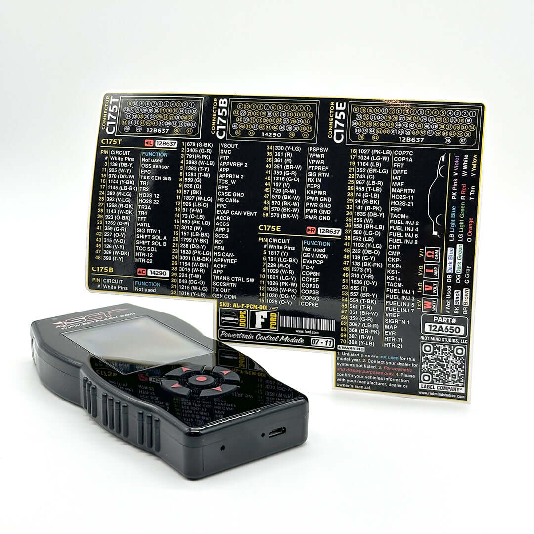 2005 - 2011 Panther Platform PCM Label