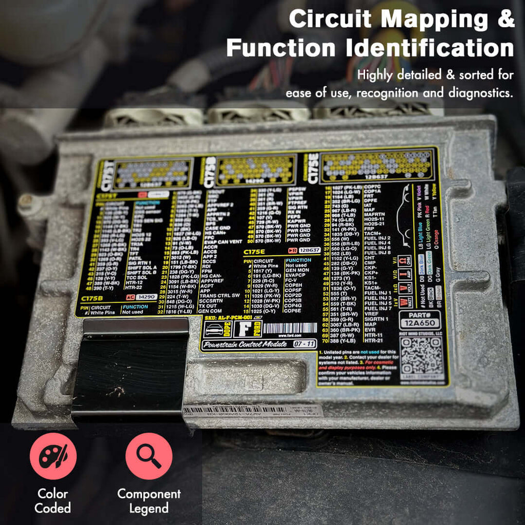 2005 - 2011 Panther Platform PCM Label