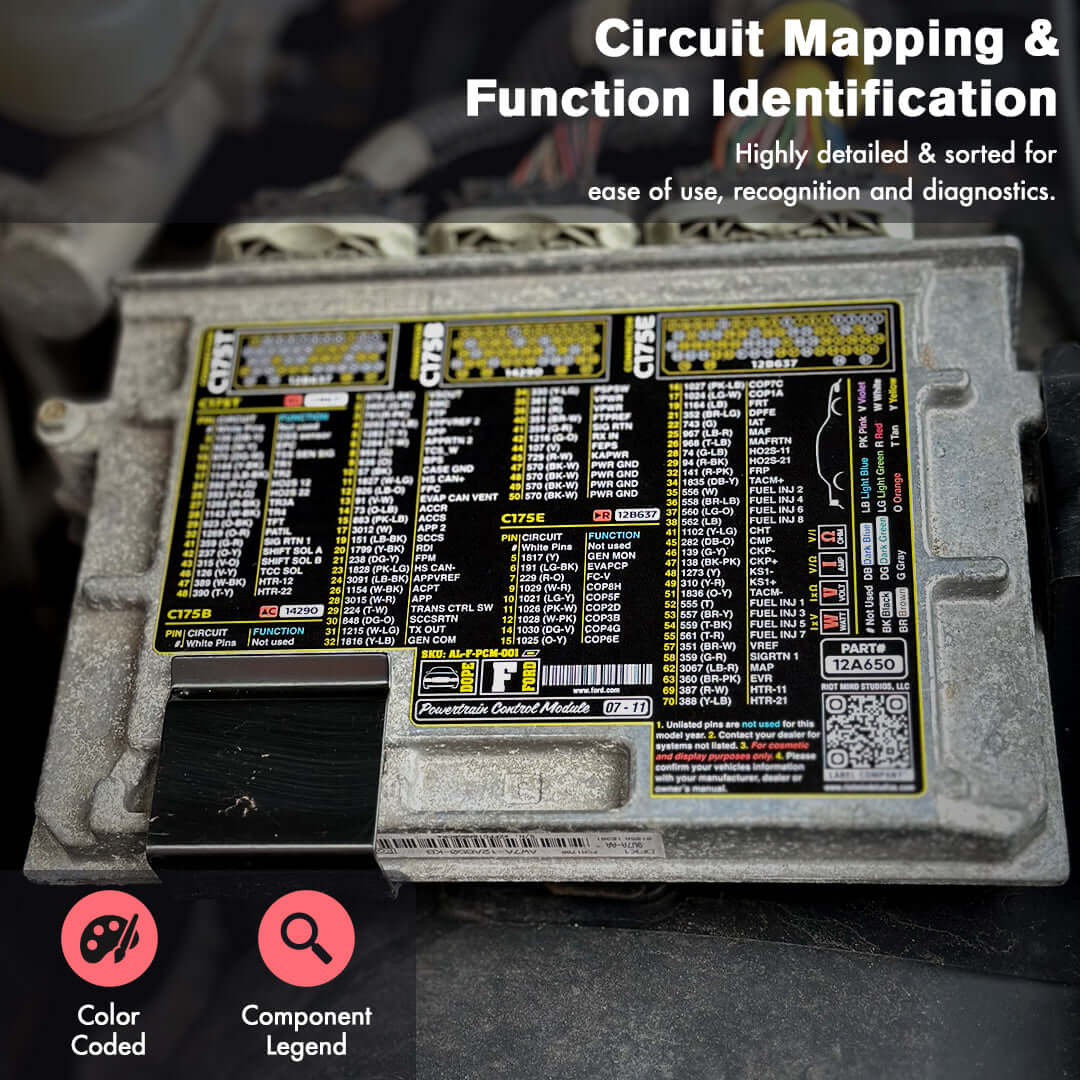 2005 - 2011 Panther Platform PCM Label