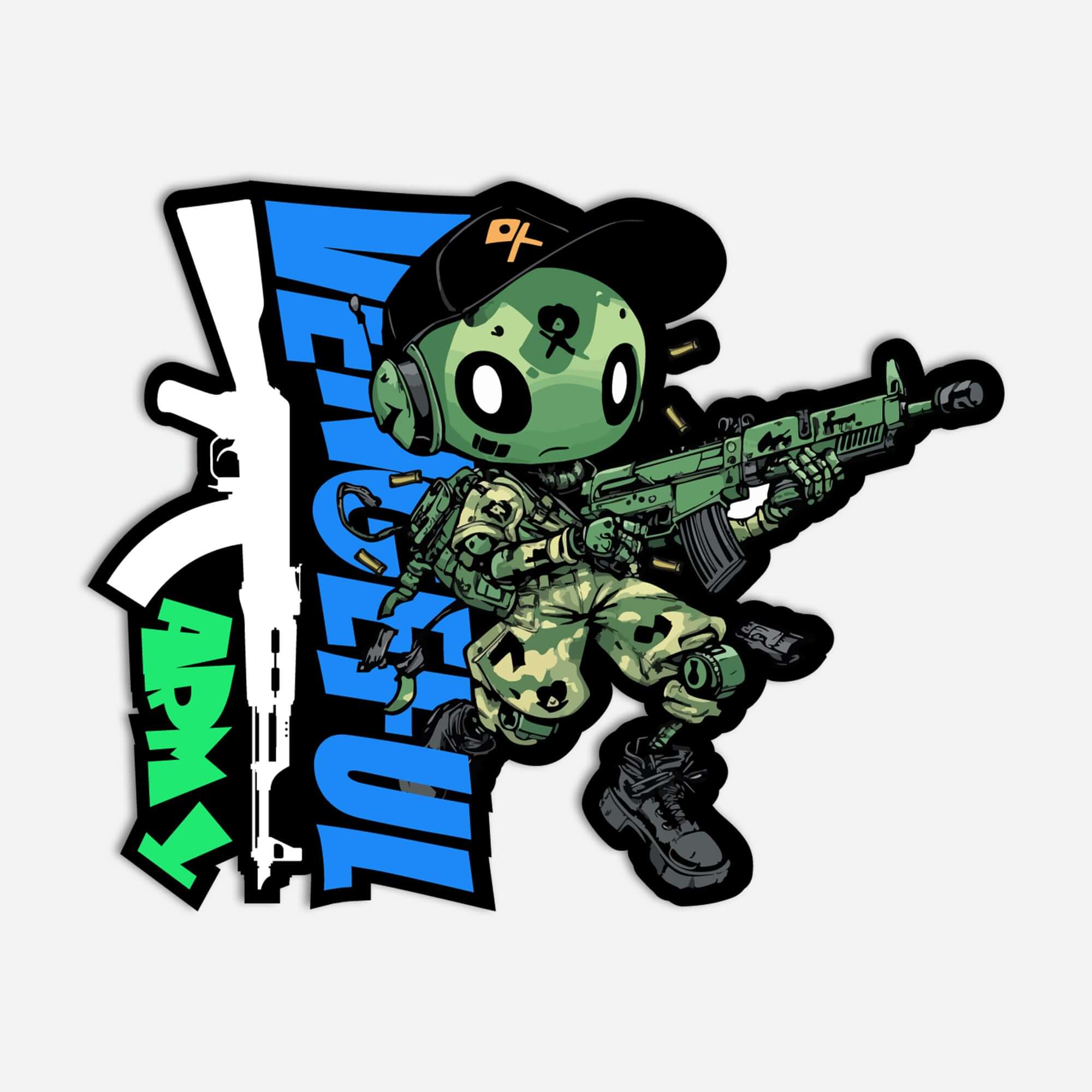 Vengeful Army - Fuck Bot Sticker