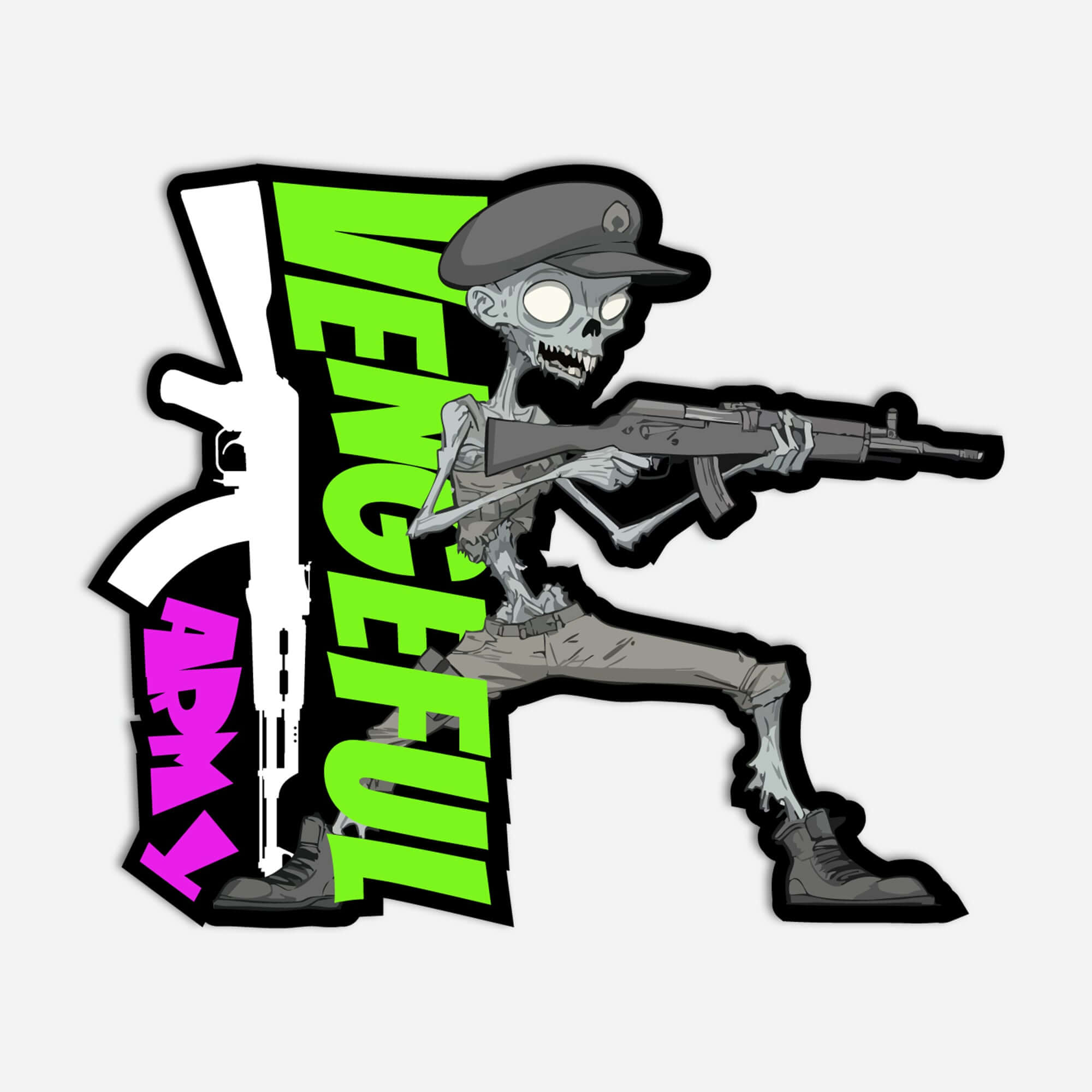Vengeful Army - Corpse Commander Sticker