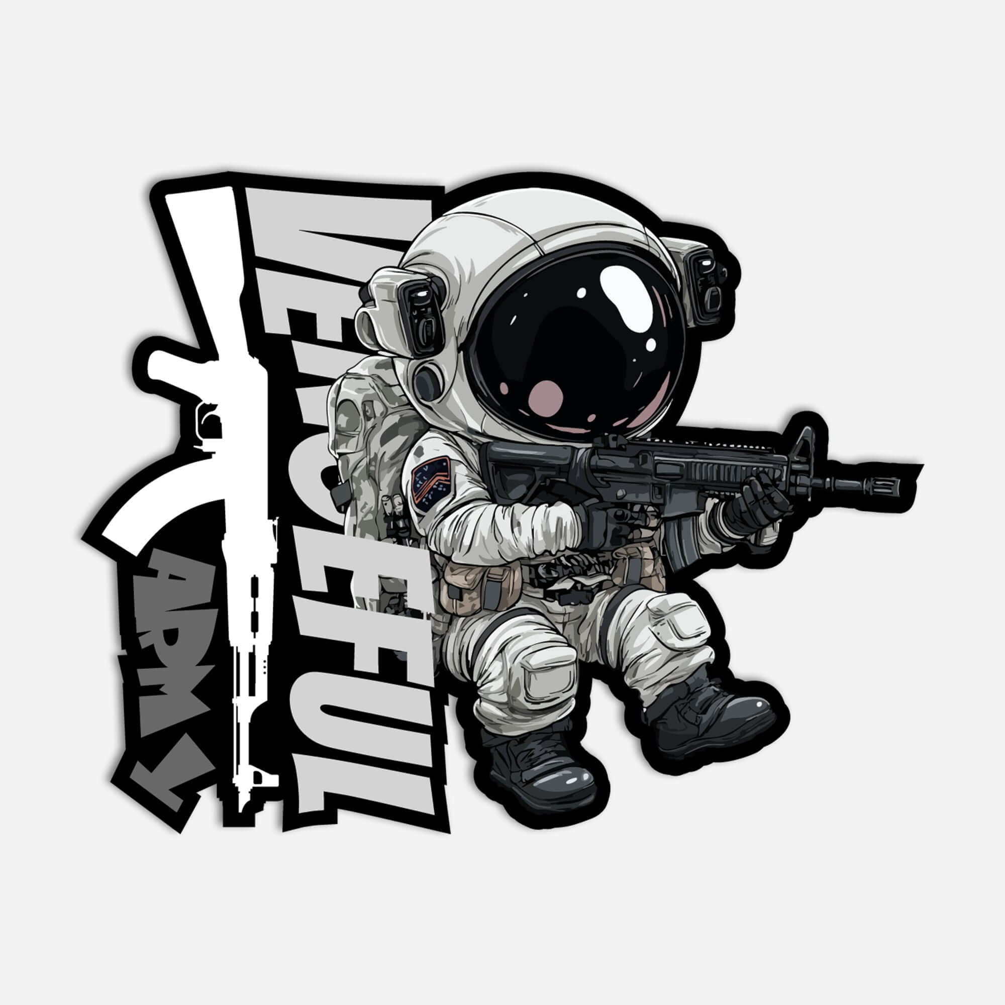 Vengeful Army - Blastronaut Sticker