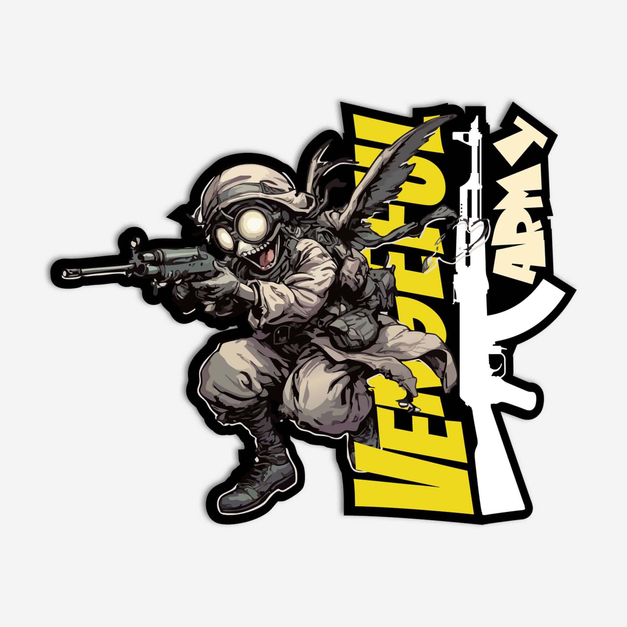 Vengeful Army - Plague Doctor Sticker