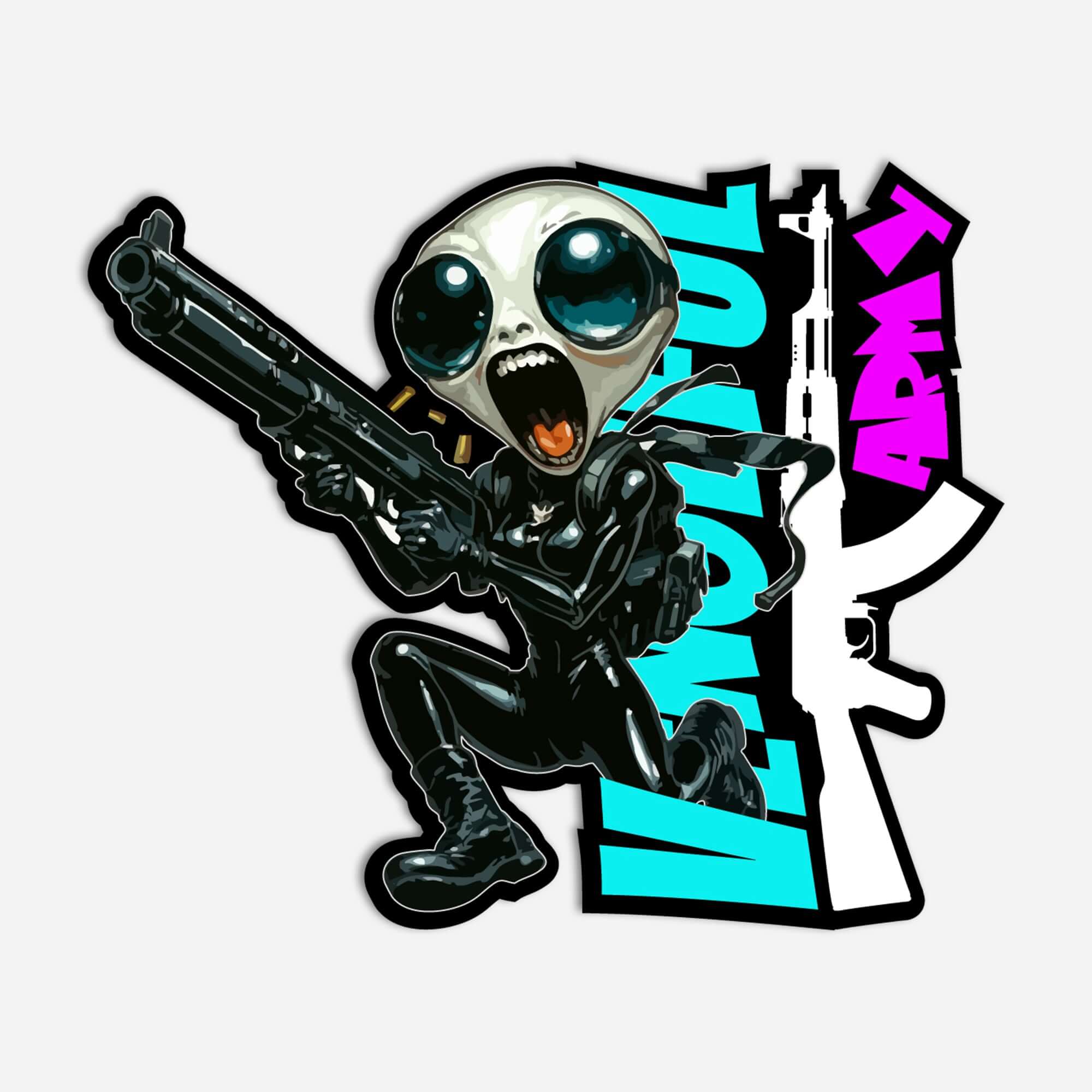 Vengeful Army - Xeno Sticker