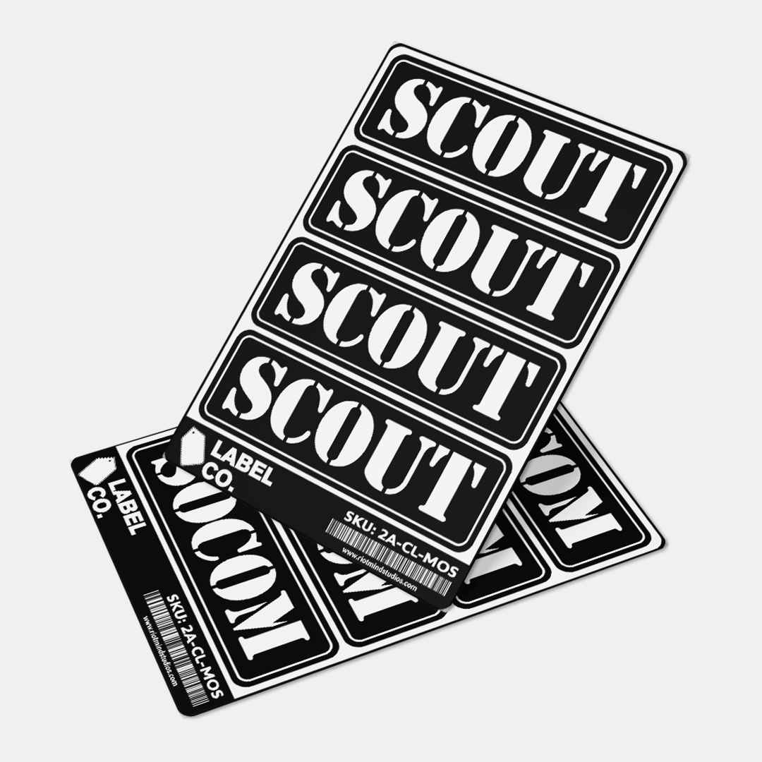 2A Safe & Ammo Case Labels