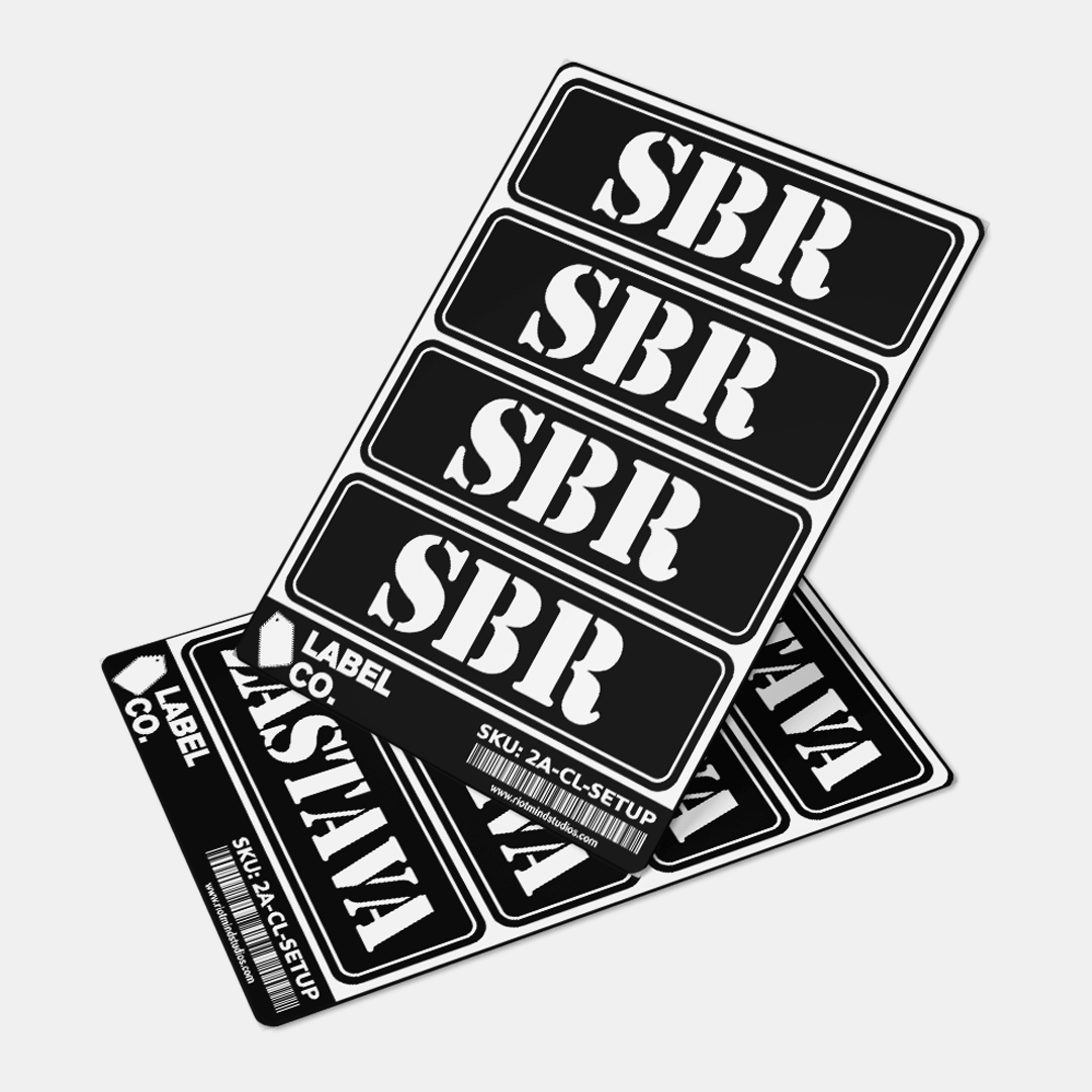 2A Safe & Ammo Case Labels