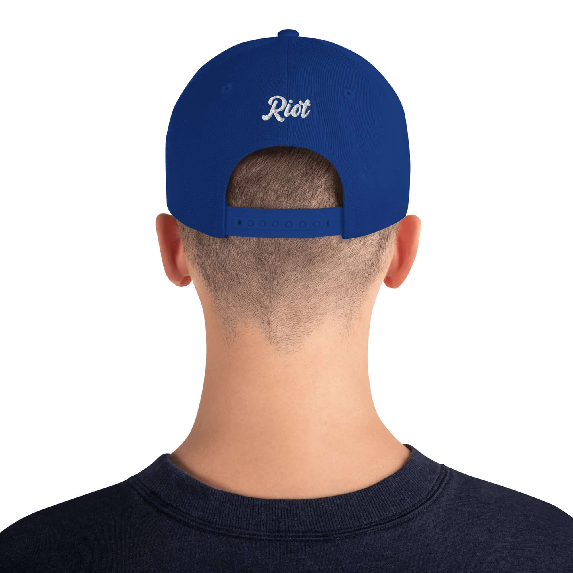Riot Mind Studios Bravo Royal | Snapback Hat Product Mockup