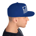 Riot Mind Studios Bravo Royal | Snapback Hat Product Mockup