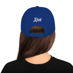 Riot Mind Studios Bravo Royal | Snapback Hat Product Mockup