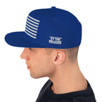 Riot Mind Studios Bravo Royal | Snapback Hat Product Mockup