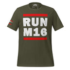 Rifle RUN M16 Unisex t-shirt