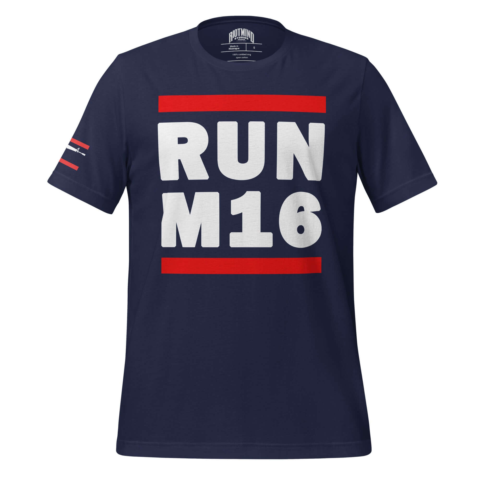 Rifle RUN M16 Unisex t-shirt