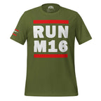 Rifle RUN M16 Unisex t-shirt