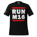 Rifle RUN M16 Unisex t-shirt