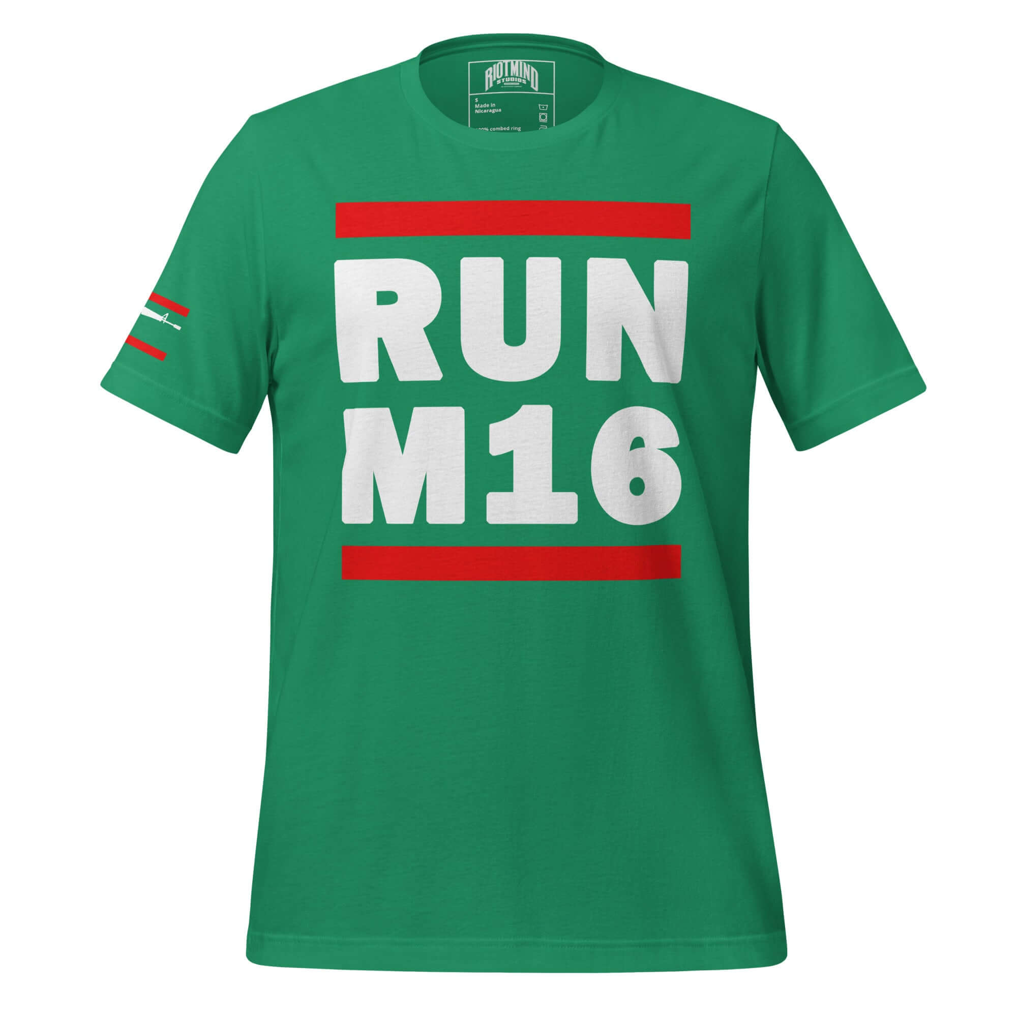 Rifle RUN M16 Unisex t-shirt