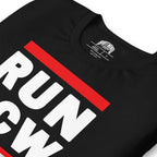 Concealed Carry RUN CCW Unisex t-shirt Product mockup