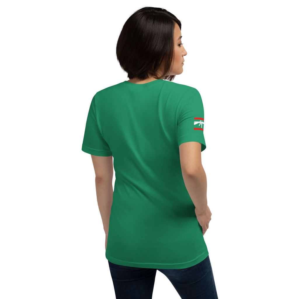 Concealed Carry RUN CCW Unisex t-shirt Product mockup