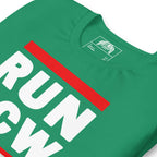 Concealed Carry RUN CCW Unisex t-shirt Product mockup