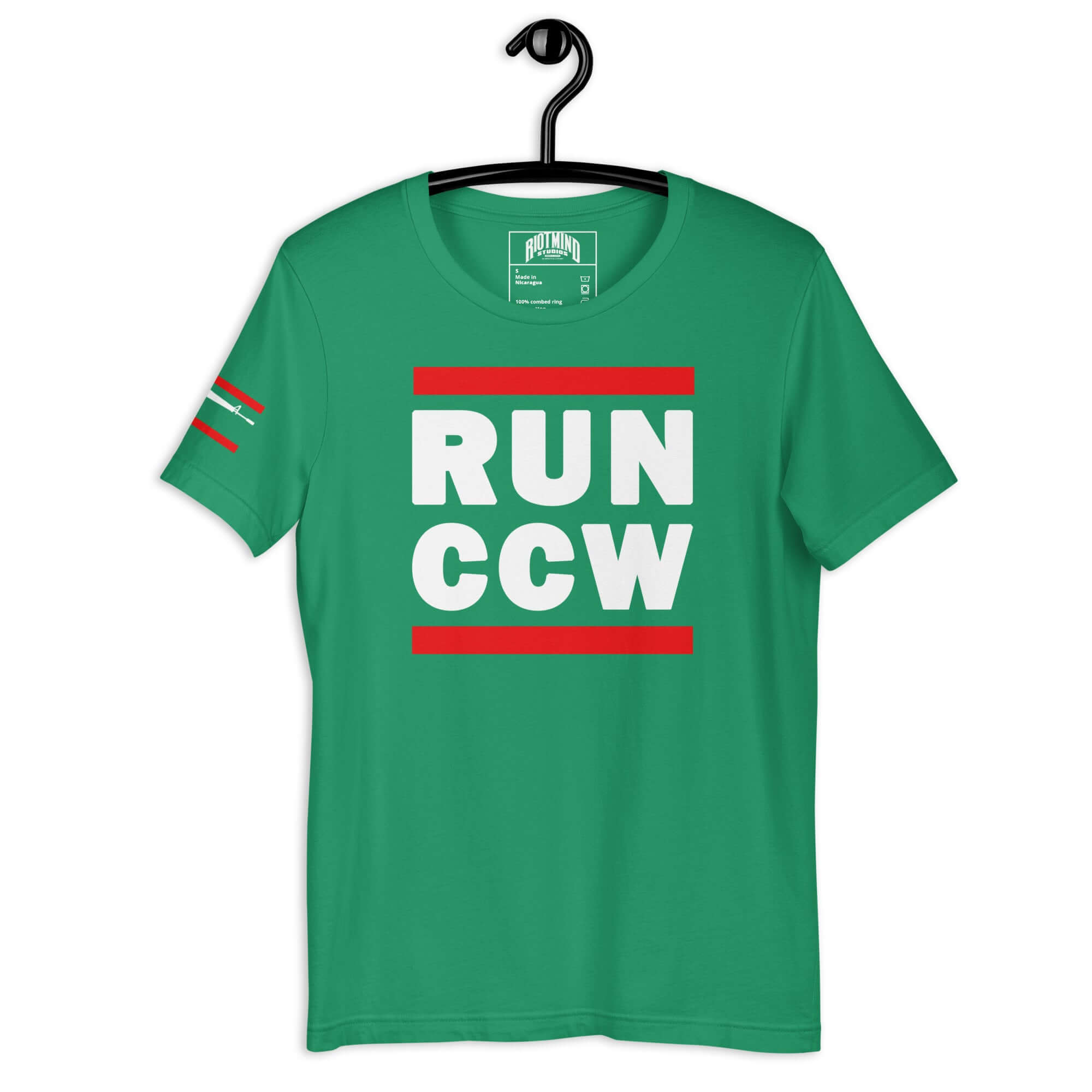 Concealed Carry RUN CCW Unisex t-shirt Product mockup