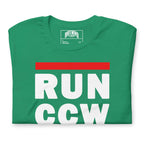 Concealed Carry RUN CCW Unisex t-shirt Product mockup