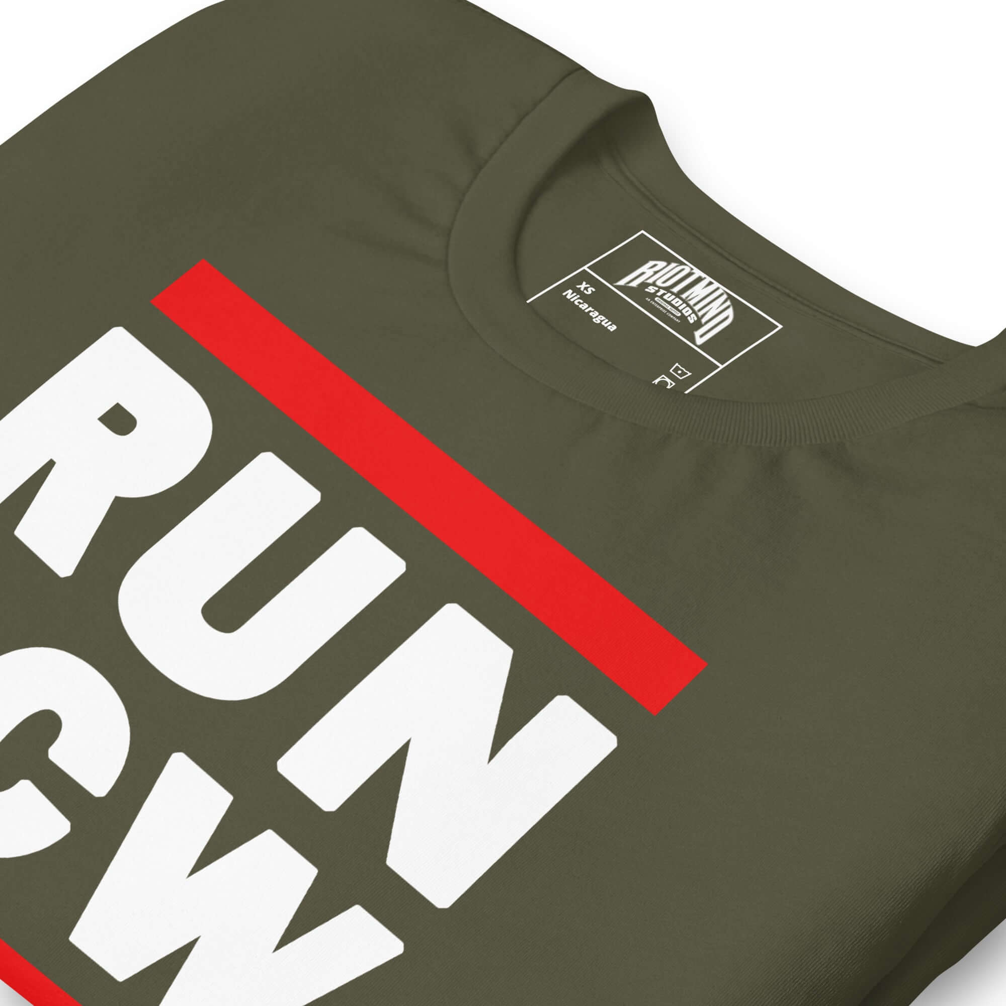 Concealed Carry RUN CCW Unisex t-shirt Product mockup
