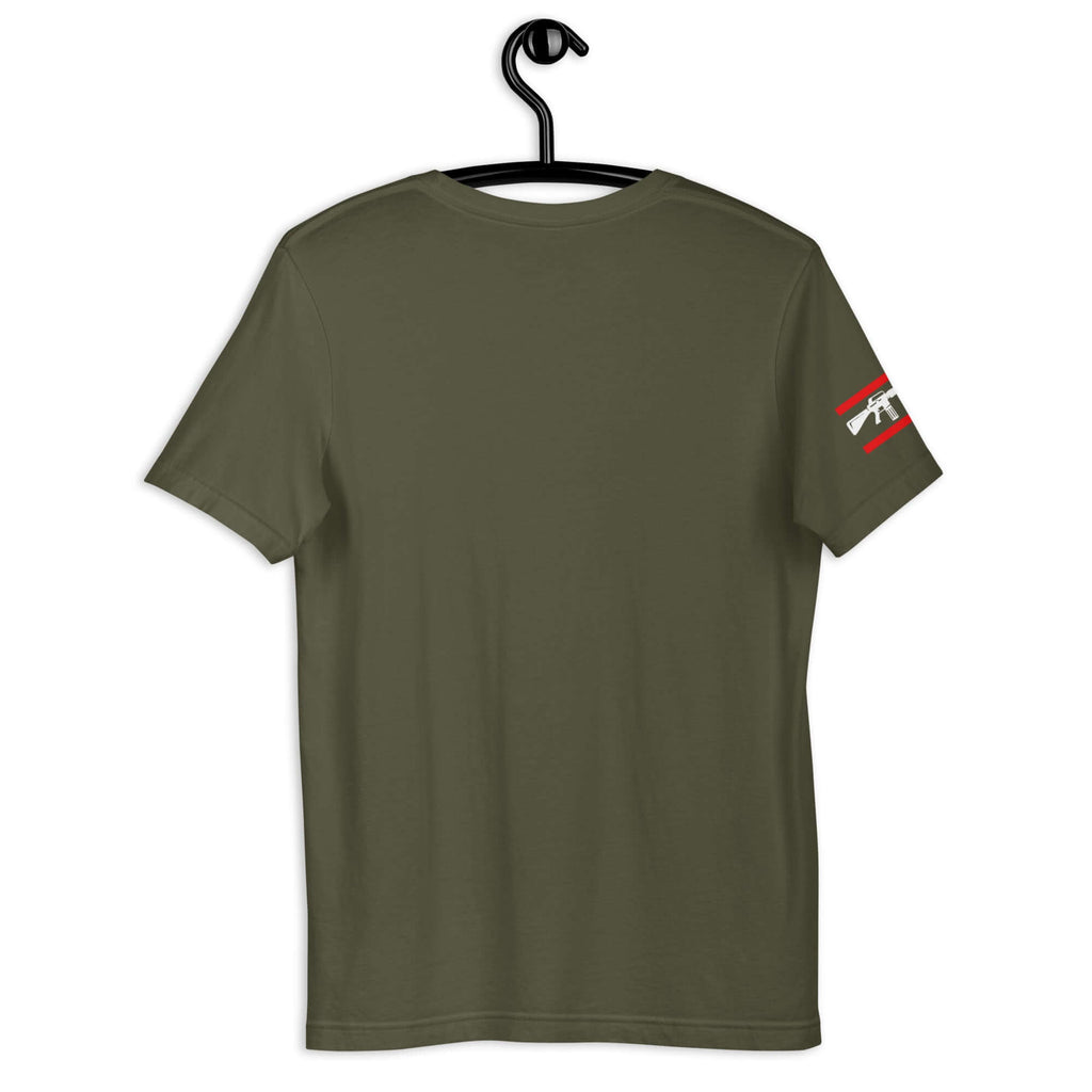 Concealed Carry RUN CCW Unisex t-shirt Product mockup