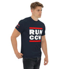 Concealed Carry RUN CCW Unisex t-shirt Product mockup