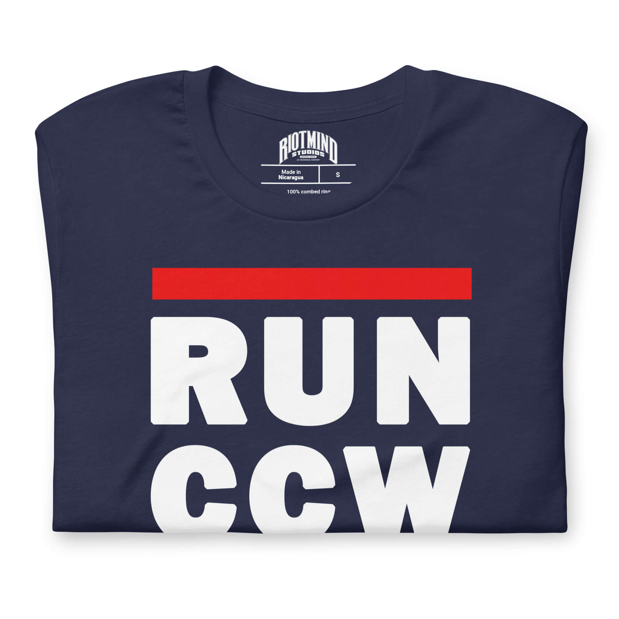 Concealed Carry RUN CCW Unisex t-shirt Product mockup