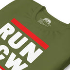 Concealed Carry RUN CCW Unisex t-shirt Product mockup