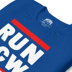 Concealed Carry RUN CCW Unisex t-shirt Product mockup