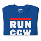Concealed Carry RUN CCW Unisex t-shirt Product mockup