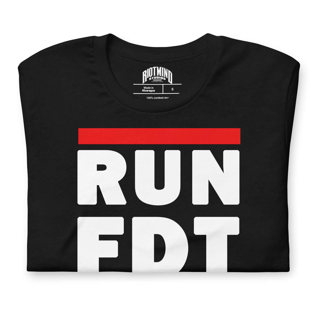 Call Sign RUN FDT Unisex t-shirt Product mockup