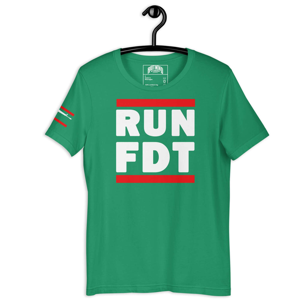 Call Sign RUN FDT Unisex t-shirt Product mockup