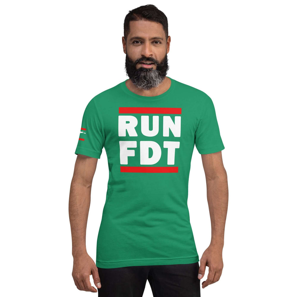 Call Sign RUN FDT Unisex t-shirt Product mockup