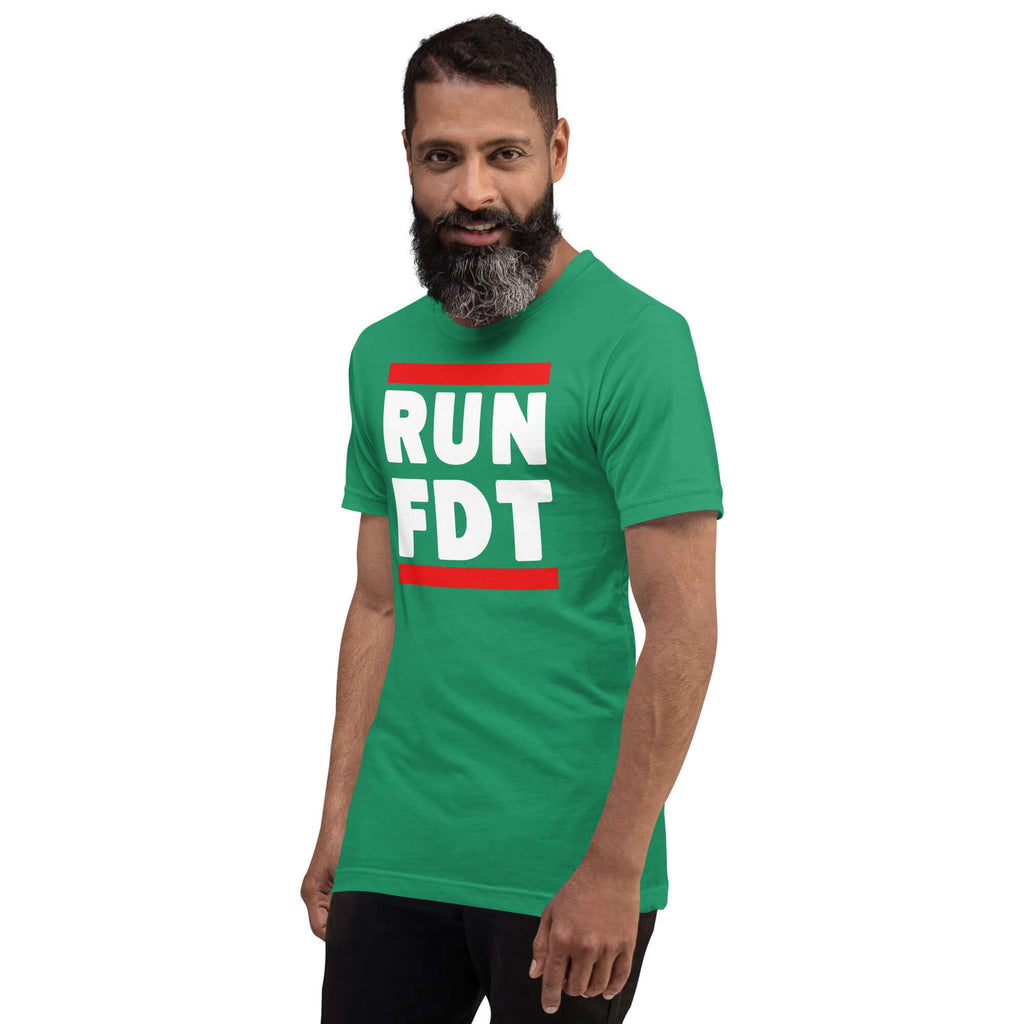 Call Sign RUN FDT Unisex t-shirt Product mockup