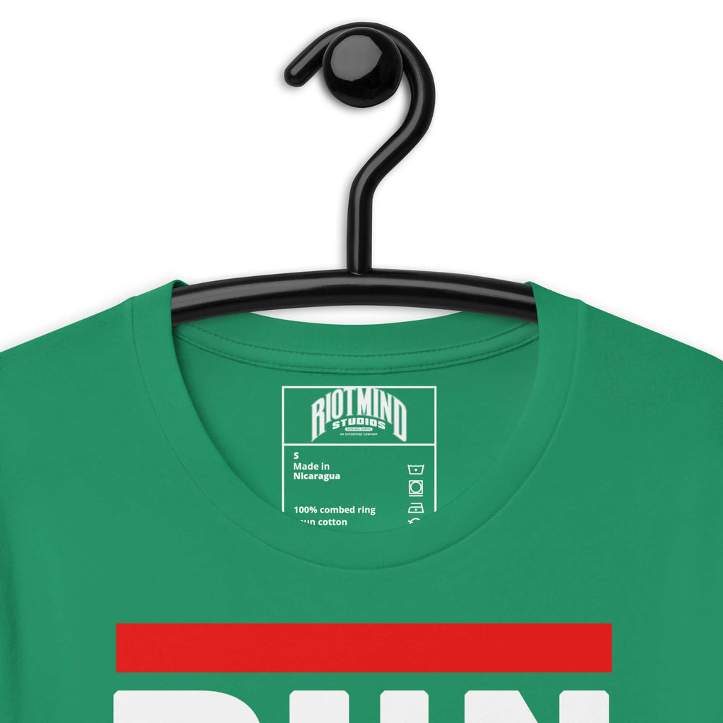 Call Sign RUN FDT Unisex t-shirt Product mockup