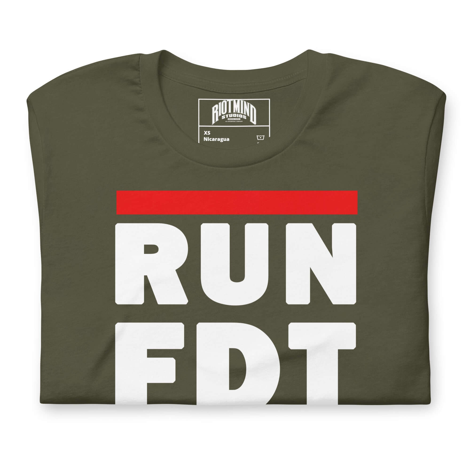 Call Sign RUN FDT Unisex t-shirt Product mockup