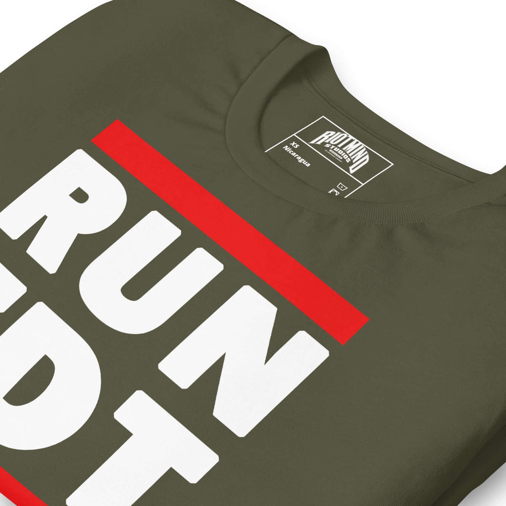 Call Sign RUN FDT Unisex t-shirt Product mockup