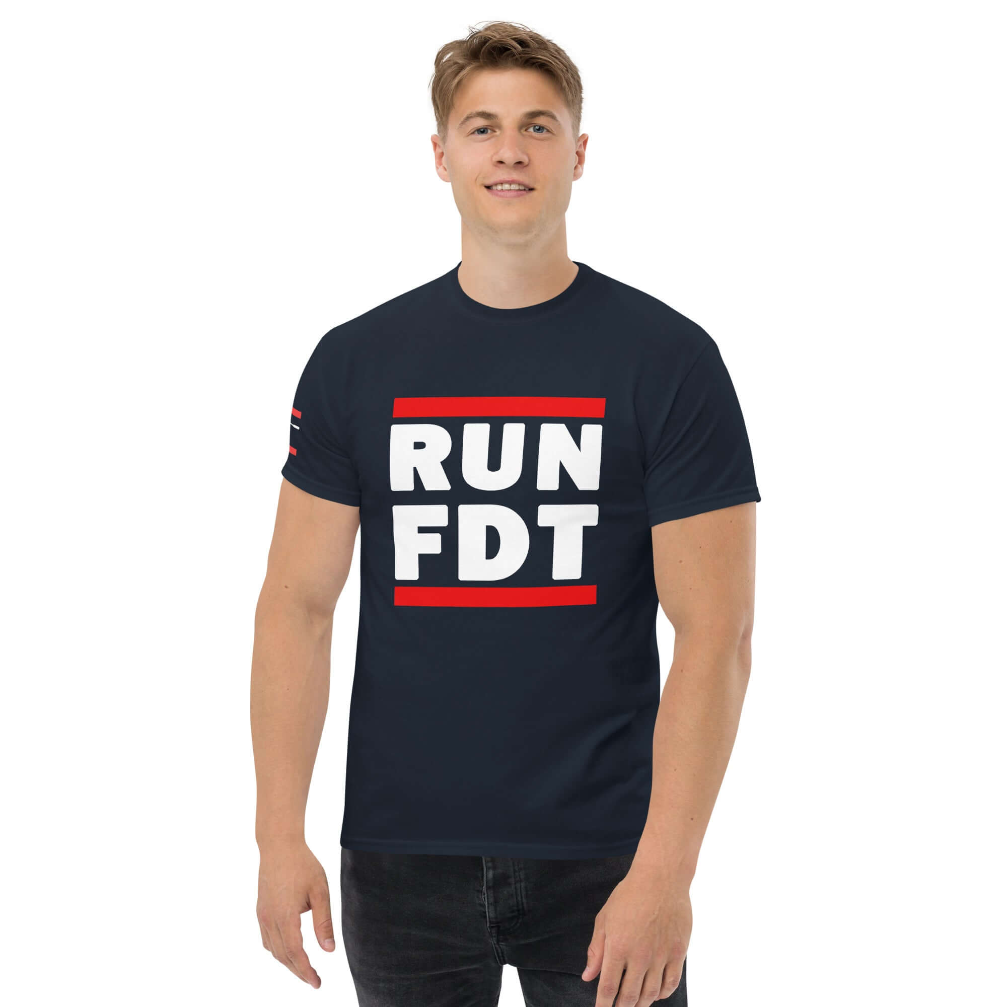 Call Sign RUN FDT Unisex t-shirt Product mockup