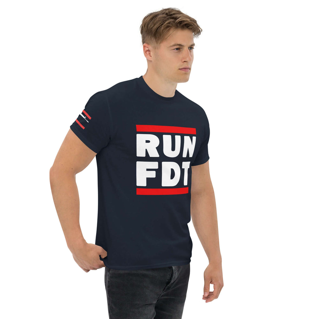 Call Sign RUN FDT Unisex t-shirt Product mockup