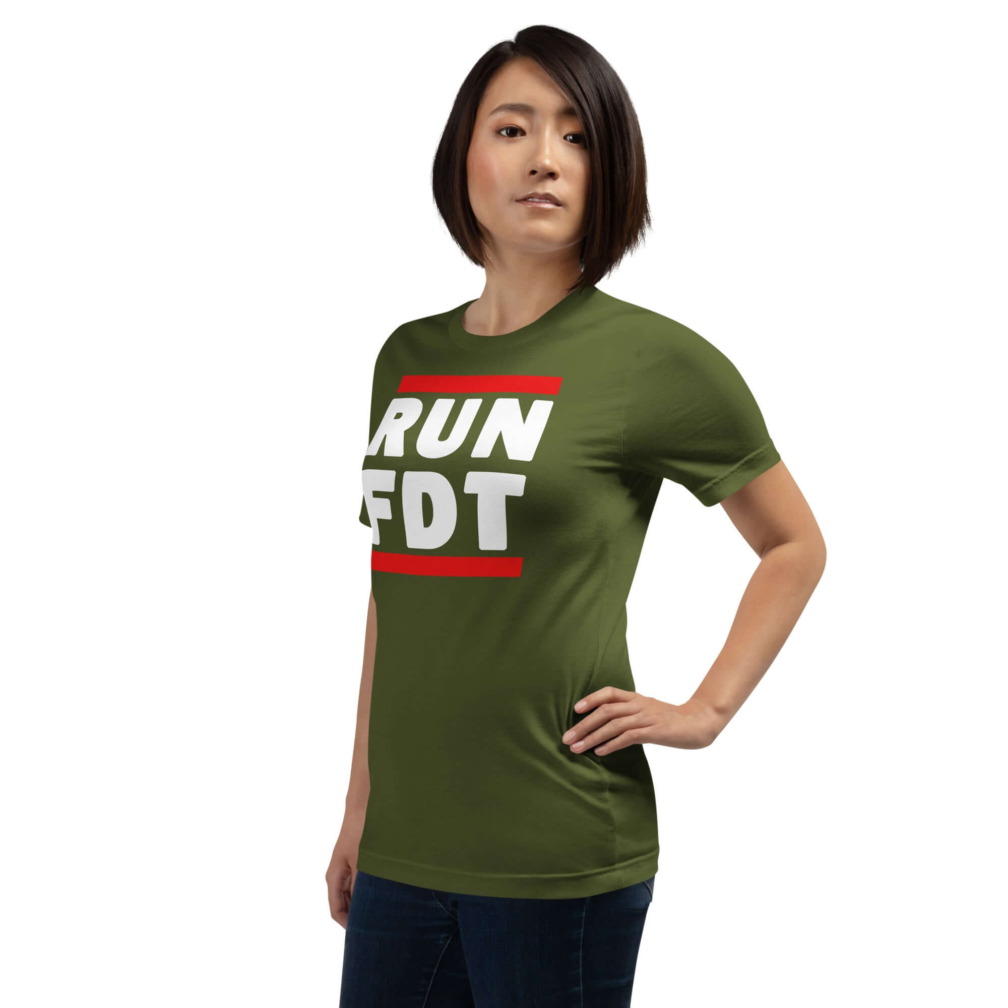 Call Sign RUN FDT Unisex t-shirt Product mockup