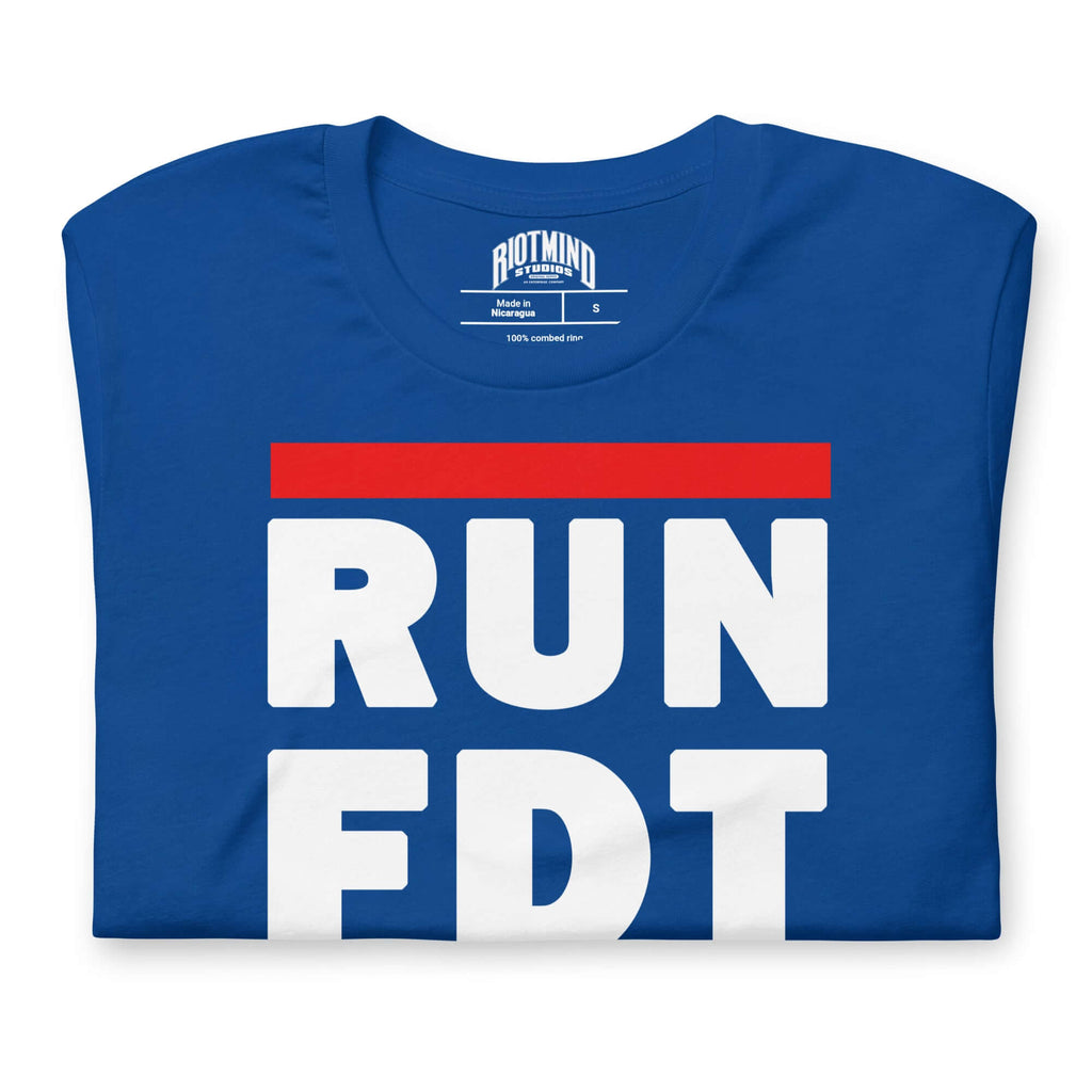Call Sign RUN FDT Unisex t-shirt Product mockup