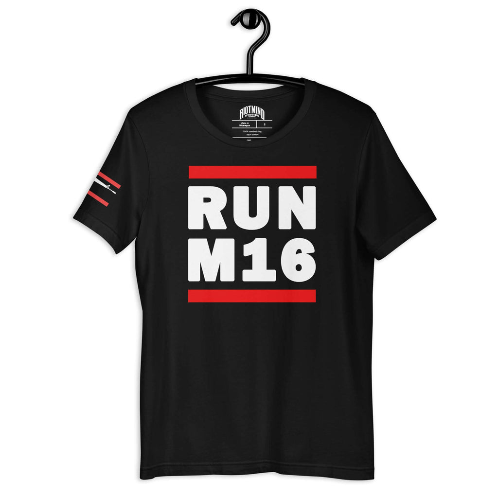 Rifle RUN M16 Unisex t-shirt