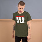 Rifle RUN M16 Unisex t-shirt