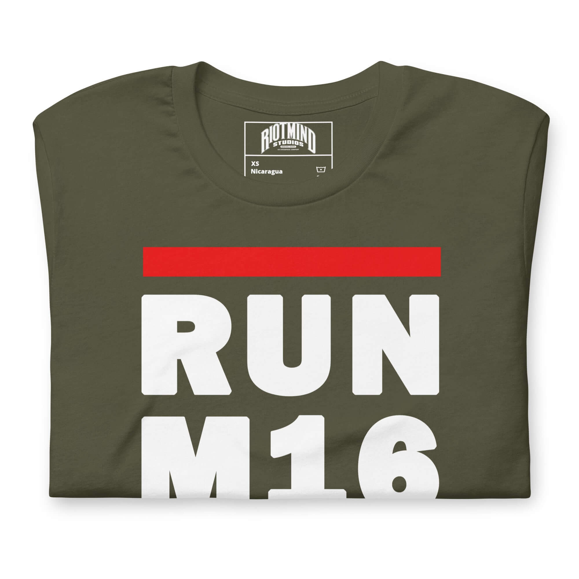 Rifle RUN M16 Unisex t-shirt