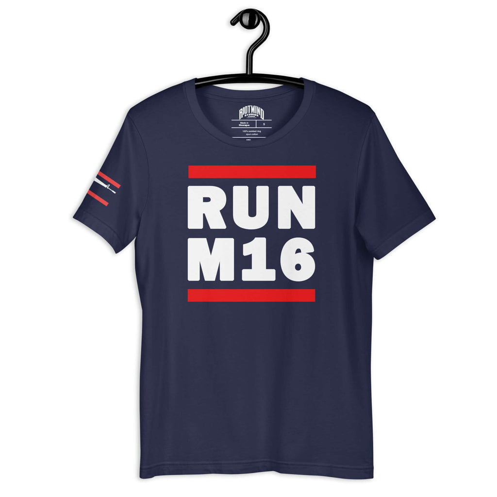 Rifle RUN M16 Unisex t-shirt