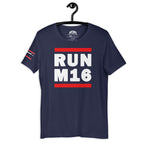 Rifle RUN M16 Unisex t-shirt